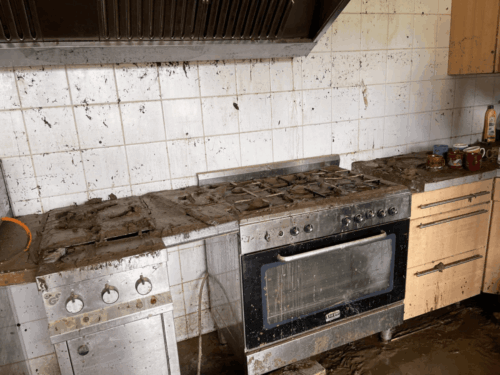 Küche Verkaufsraum Stadion